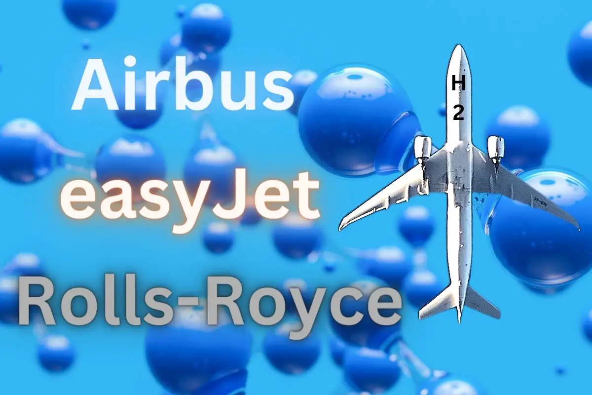 Hydrogen planes - Airbus - easyJet - Rolls-Royce