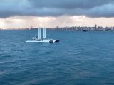 Hydrogen ship - Energy Observer on ocean - Looking back at 2023 - - Image source - Energy Observer Youtube