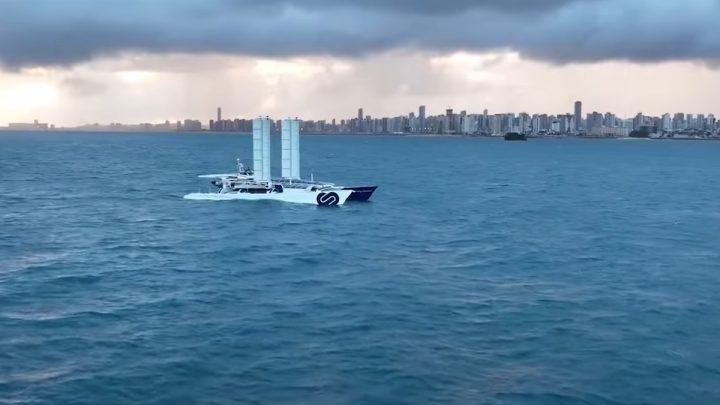 Hydrogen ship prepares for last leg of voyage around the world