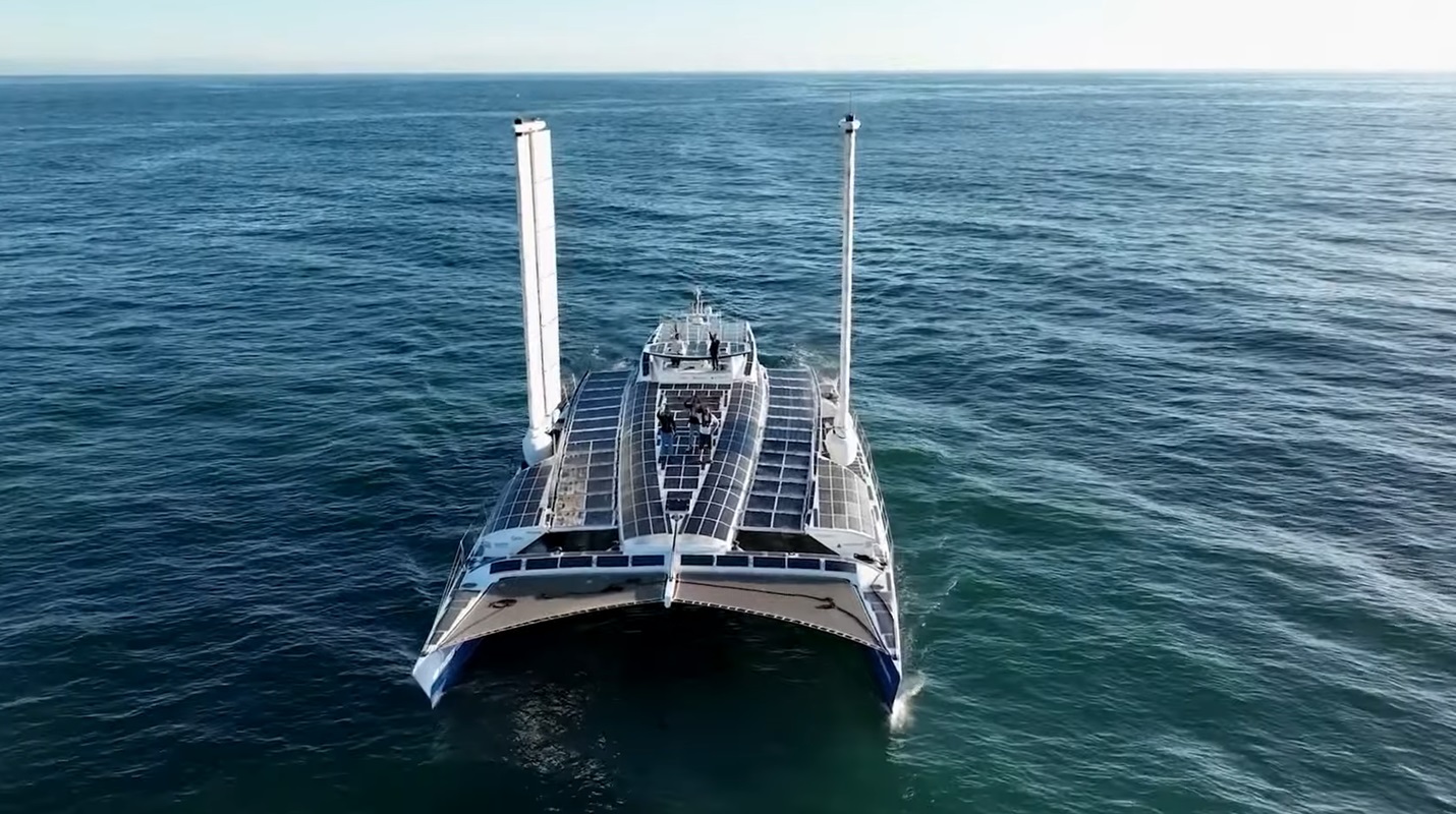 Hydrogen ship - Looking back at 2023 - Image source - Energy Observer Youtube