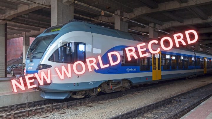 FLIRT H2 hydrogen train sets new Guinness World Record