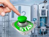 Electrolyzer Manufacturing - H2 - Start Button