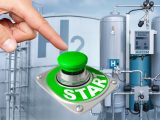 Electrolyzer Manufacturing - H2 - Start Button