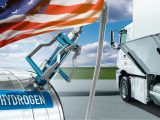 Hydrogen Station for Trucks - US Flag