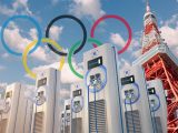 Hydrogen Stations - Tokyo - Olympic Rings -