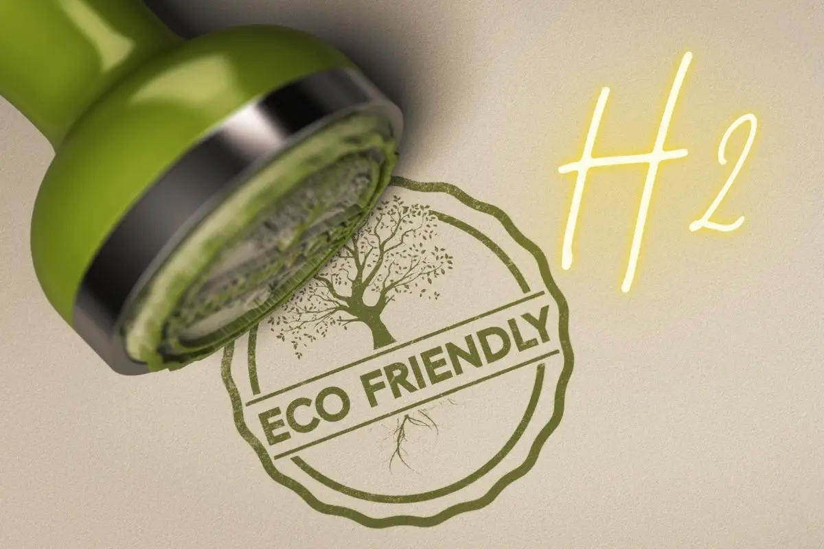 Hydrogen energy - Eco-Friendly Stamp