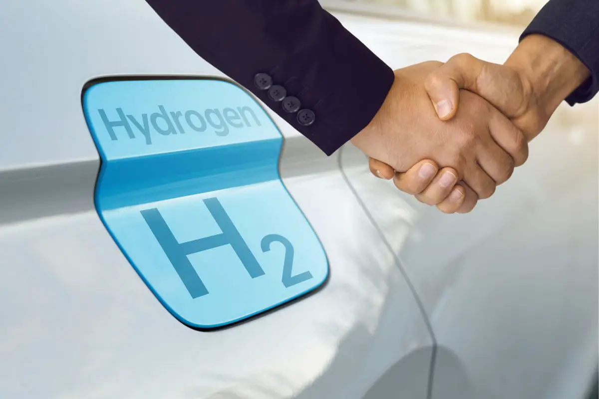 Hydrogen engine - Collaboration - H2 Passenger Vehicle - Handshake