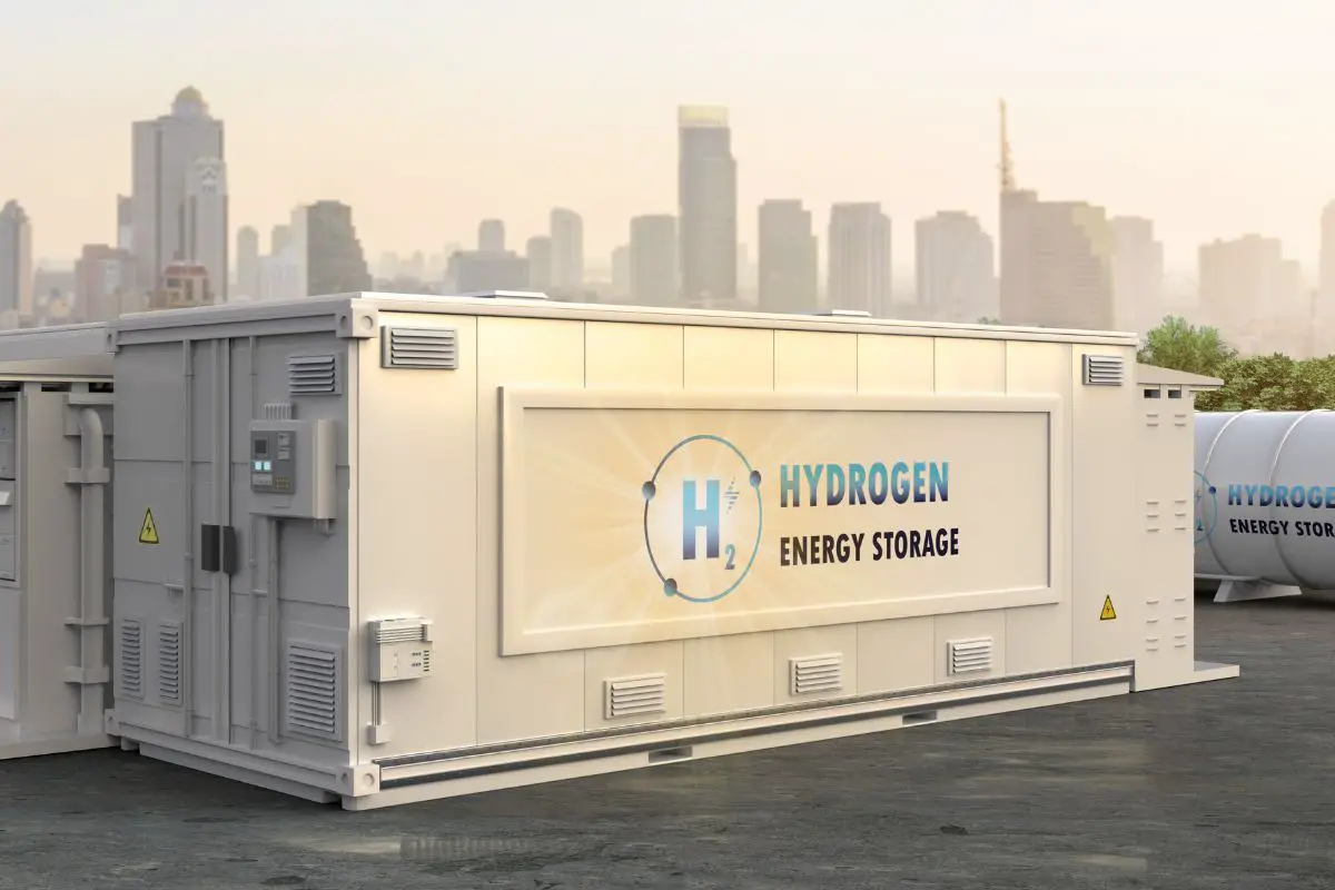 Hydrogen fuel cell - H2 energy storage