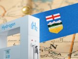 Hydrogen fueling stations in Alberta