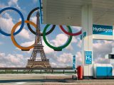 Hydrogen station - Paris Olympics - Eifel Tower