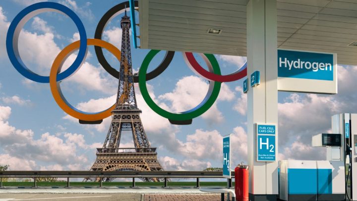 Air Liquide’s hydrogen station is “dressed” and ready for the Paris Olympics