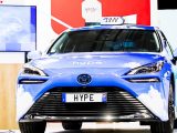 Hydrogen taxis - Hype Taxi - Hype au Mondial de l'Auto de Paris - Image Source - Hype YouTube