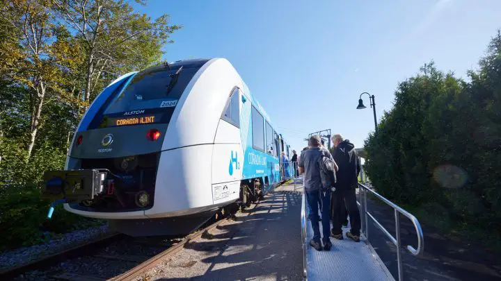 This hydrogen train is an ambitious project helping to shape the future and the world