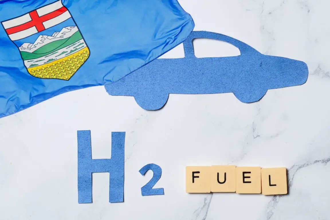 Fuel cell vehicles - Alberta Flag