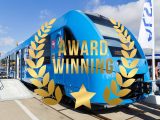 Coradia iLint hydrogen train wins Hydrogen Mobility Award