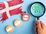CO2 Storage - Denmark Flag - License