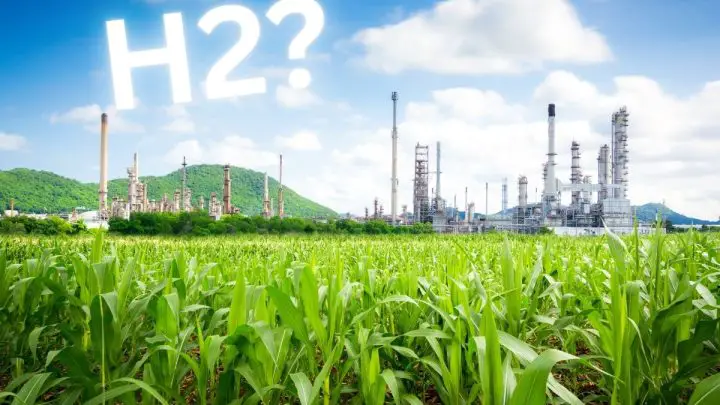 Can natural gas fields be converted into hydrogen fuel production facilities?