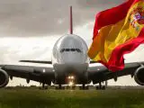Aviation hydrogen hub - Airbus aircraft - Spanish Flag