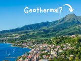 Geothermal energy - Volcano in Caribbean