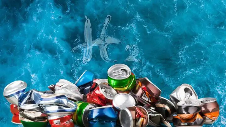 Generating Hydrogen from Seawater Using Soda Can Aluminum