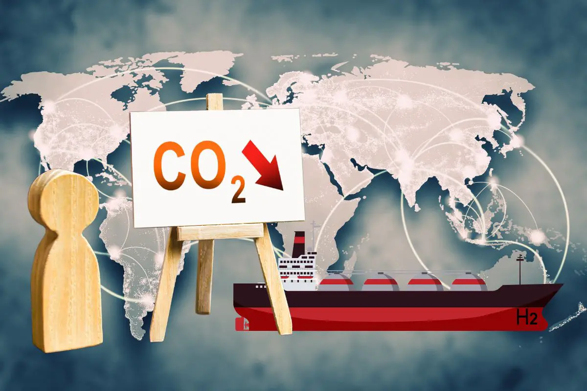 Hydrogen fuel ship - Decarbonization - Global
