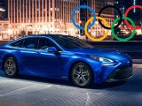 hydrogen car - toyota mirai olympics
