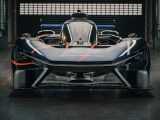 the front of a race car Toyota Hydrogen Hypercar