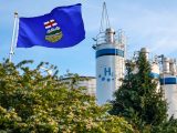 Clean hydrogen production - Alberta Flag