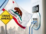 EV Charging Crisis - California Flag