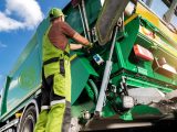 Hydrogen Garbage Truck - Image of a standard waste management vehicle