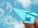 Hydrogen Plane - Person with Paper airplane
