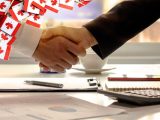 Hydrogen Technology - Handshake - Canada flags