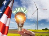 Wind Energy winner - US Flag