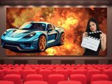 cars explode