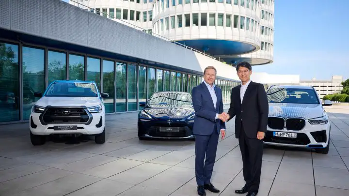 Massive hydrogen cars partnership forms between BMW and Toyota