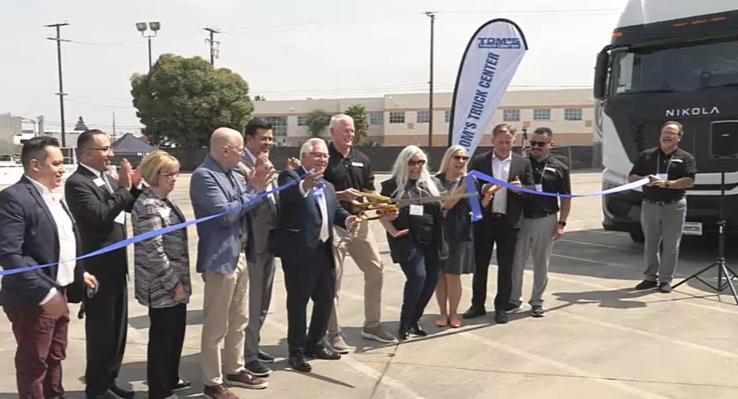 Grand opening of Nikola Station in LA County