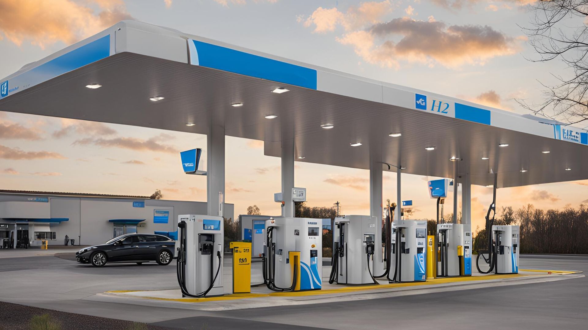 Hydrogen Fuel Cell vehicle Refueling Station