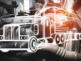 Truck engine parts