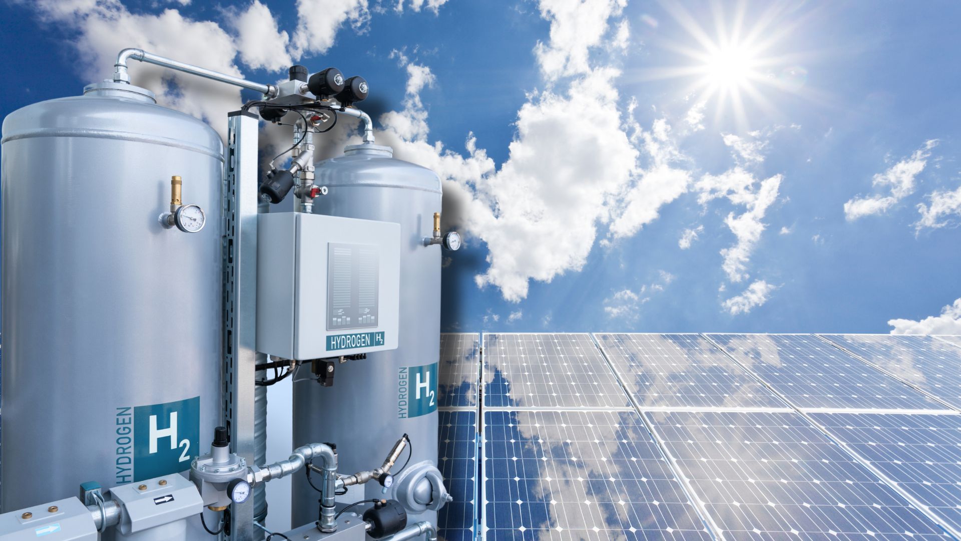 solar energy and water electrolysis