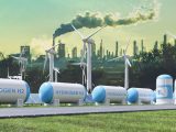 Hydrogen fuel and fossil fuel