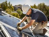 home solar installation