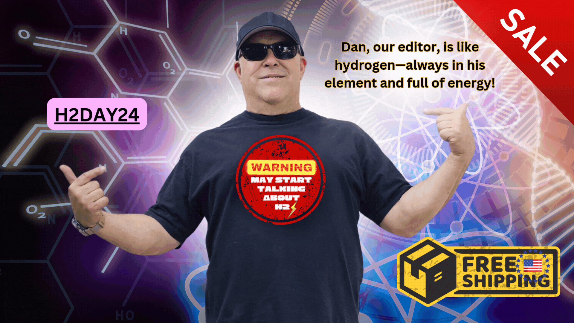 Hydrogen tshirt Sale