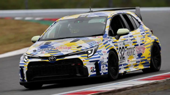 Toyota’s Hydrogen-Powered GR Corolla Roars into Fuji