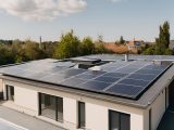 flat roof top solar panels