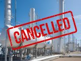 hydrogen fuel cell plant cancelation project