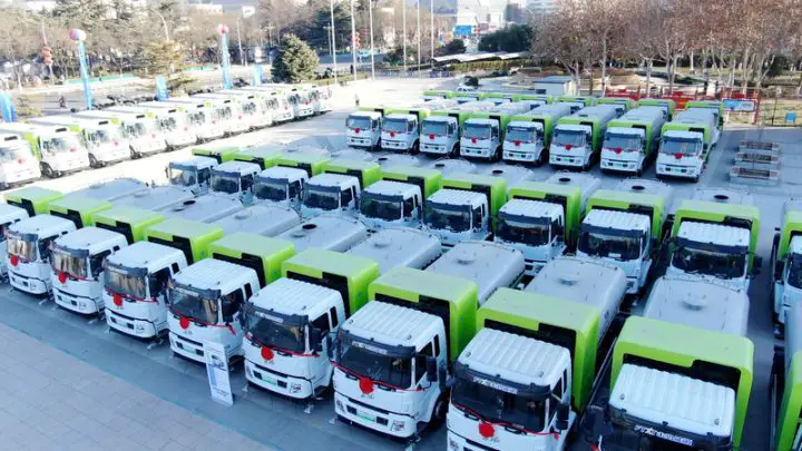 Big Clean-Up Goes Green with a Fleet of 406 Hydrogen Trucks from GWM