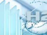 Hydrogen in glassmaking