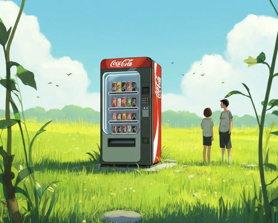 coca cola machine off grid hydrogen powered