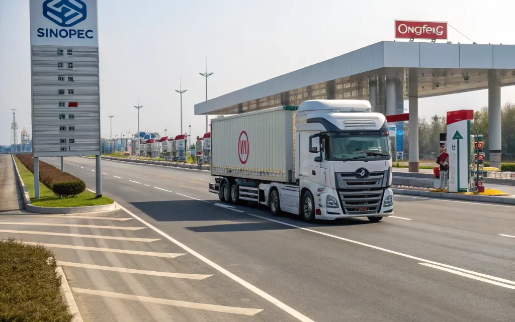 China Launches First Regional Hydrogen Truck Corridor, Backed by Sinopec and Dongfeng China Launches First Regional Hydrogen Truck Corridor, Backed by Sinopec and Dongfeng