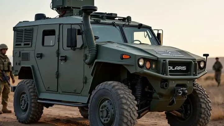 Hydrogen Fuel Cell Tech Lands in NATO’s MRZR: Polaris-SFC Energy Go Tactical